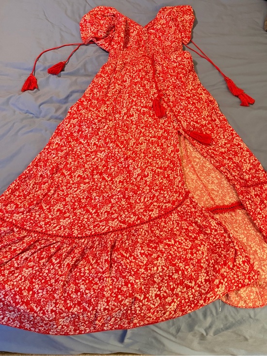 Goa Dresses & Skirts - Goa Paris Collection Red Dress with tassels